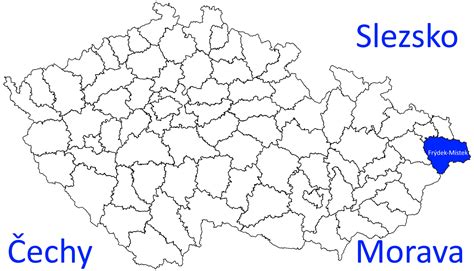 Mapa Piešťan s vyznačeným centrom