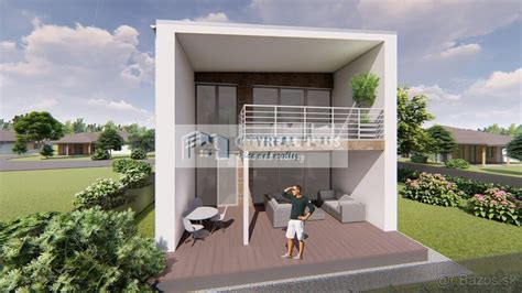 Pohľad na modernú bytovú novostavbu