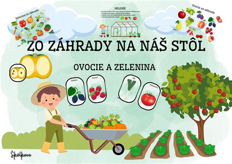 Čerstvé ovocie a zelenina zo záhrady