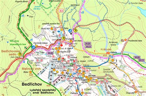 Turistická mapa okolia Poľany