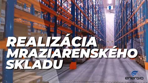 Ilustračná fotografia moderného mraziarenského skladu