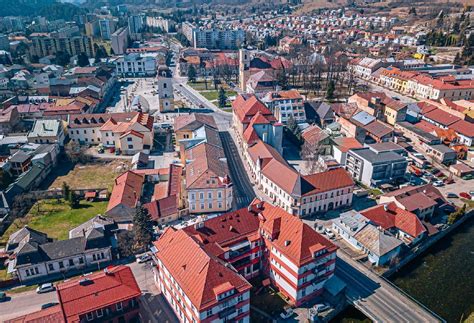 Mapa regiónu Brezno s vyznačením priemyselného parku Rohozná