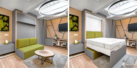 príklady multifunkčného nábytku pre malé byty