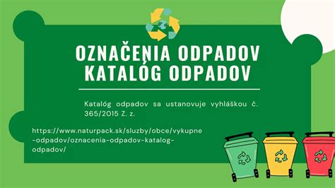 Štruktúra katalógu odpadov