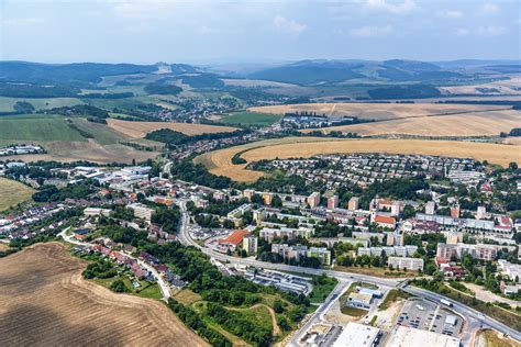 Bánovce nad Bebravou pohľad z vtáčej perspektívy