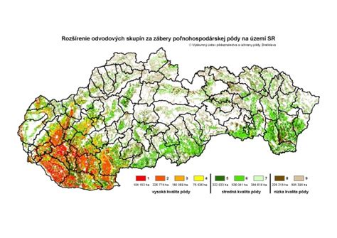 Ilustrácia poľnohospodárskej pôdy na Slovensku