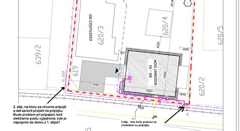 Projekt elektrickej prípojky