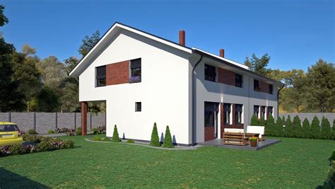 Vizualizácia exteriéru novonavrhovaného multifunkčného objektu