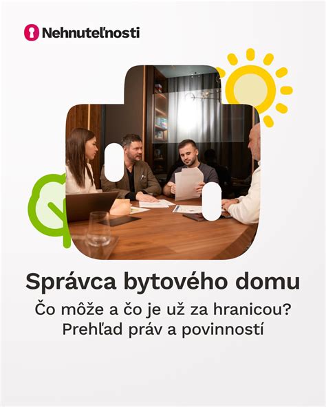 Správca bytového domu kontroluje
