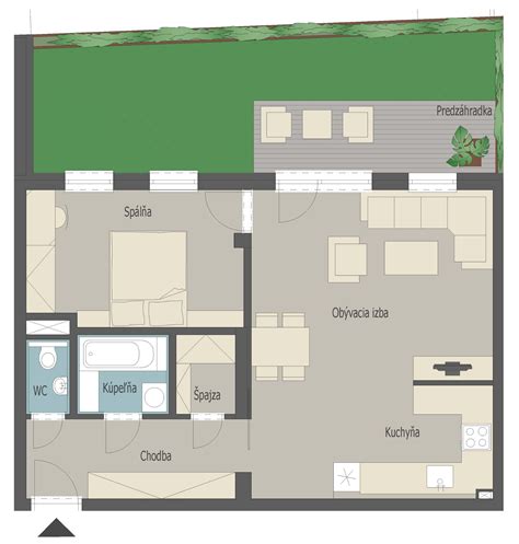 Plánovanie rekonštrukcie jednoizbového bytu