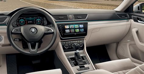 Interiér vozidla Škoda Superb
