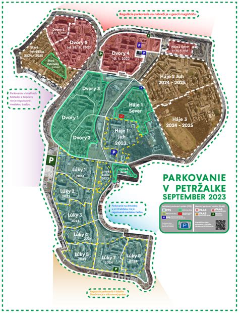 Mapa znázorňujúca problematické parkovanie v mestskej časti a jeho vplyv na prístup záchranných zložiek