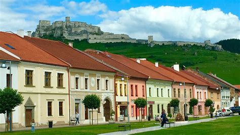 Spišské Podhradie s hradom