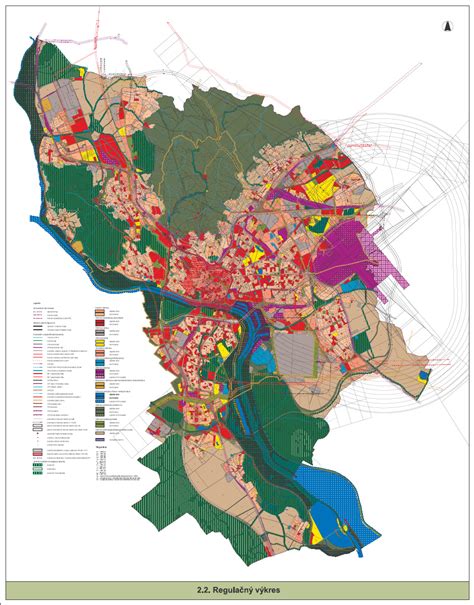 Infografika porovnávajúca pred a po aplikácii územného plánu