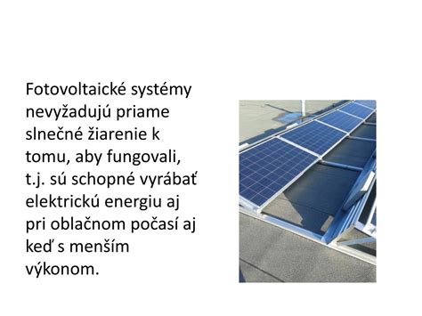 Fotovoltaická elektráreň na streche