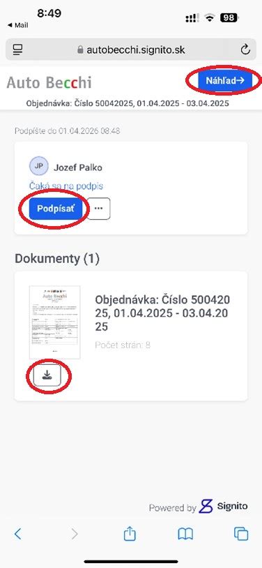 Ilustrácia podpisovania zmluvy