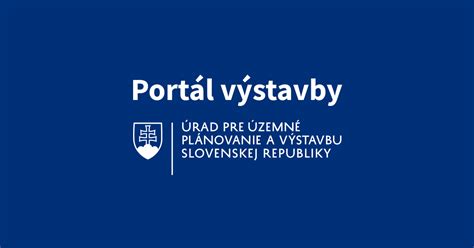 Portál výstavby - elektronická žiadosť o kolaudáciu
