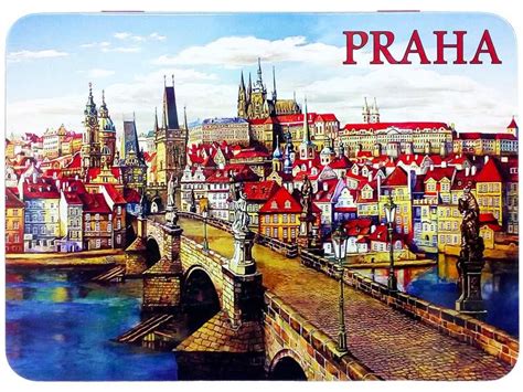 Panorama Prahy s Pražským hradom