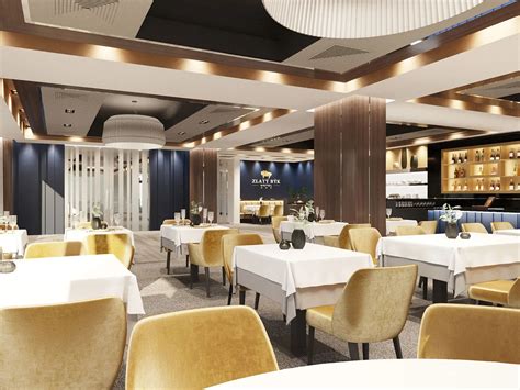 Interiér modernej reštaurácie vhodnej na oslavu