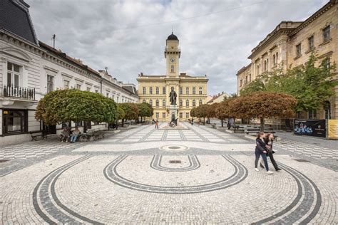 Námestie v centre Fiľakova