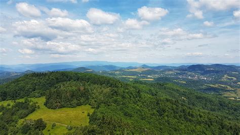 panoramatický výhľad na Štiavnické vrchy