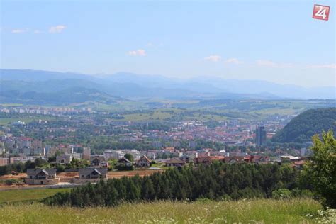 Pohľad na Banskú Bystricu z Pršianskej terasy