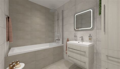 Moderná kúpeľňa po rekonštrukcii bytového jadra