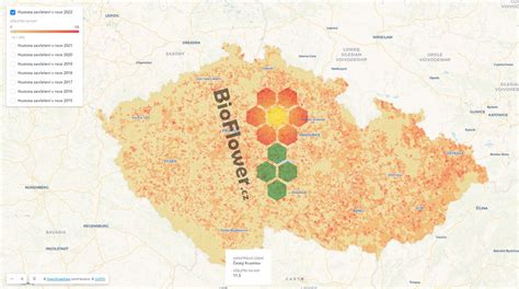 Mapa hustoty osídlenia Ruska