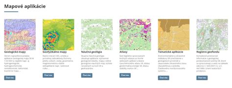 Zobrazenie rozhrania GIS aplikácie s farebne odlíšenými funkčnými zónami