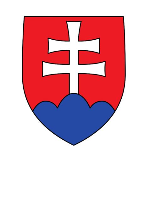 Slovenský znak a budova stavebného úradu