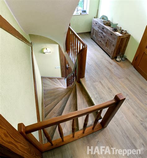 Ukážka renovovaného schodiska systémom Hafa Treppen
