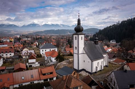 Historická ulica v Liptovskom Jáne