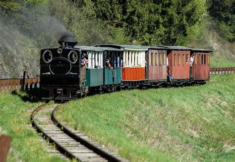Čiernohronská železnica v lesnom prostredí