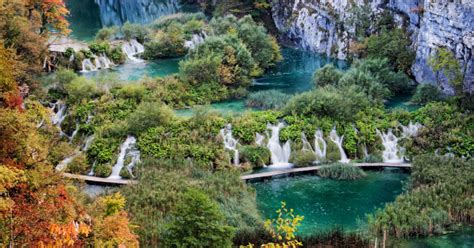 Fotografia Plitvických jazier v Chorvátsku
