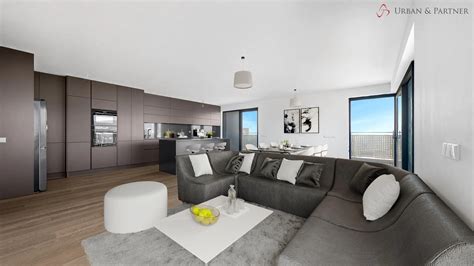 Vizualizácia interiéru luxusného bytu v novostavbe