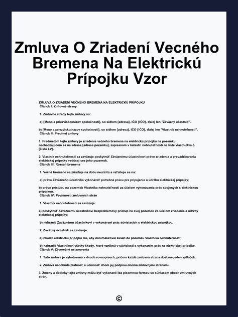 Schéma právnych vzťahov pri vecnom bremene