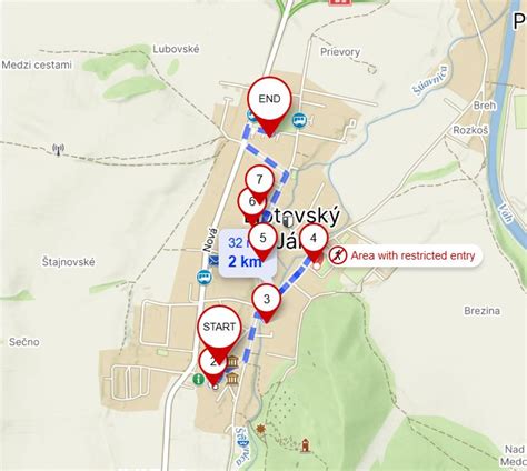 Mapa Liptova s vyznačeným Liptovským Jánom a Liptovským Mikulášom
