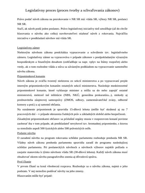 Ilustrácia znázorňujúca legislatívny proces a dokumenty