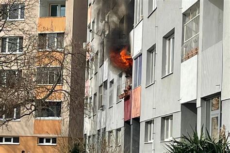 Požiar bytového domu