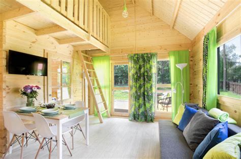 Interiér malej chatky