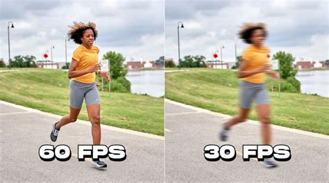 Ilustrácia porovnávajúca 30 fps a 60 fps