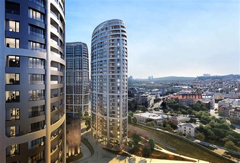 Luxusný bytový komplex Sky Park v Bratislave