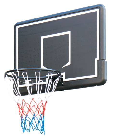 Basketbalový kôš s obručou a sieťkou