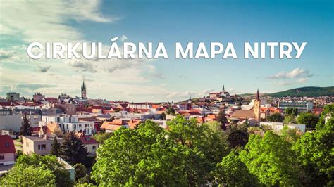 Mapa Nitra centrum