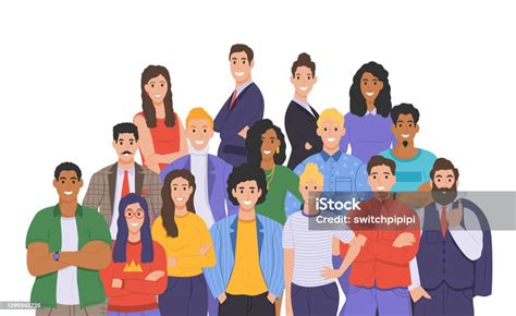 Ľudia rozprávajúci sa v skupine