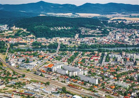Trenčín panoráma mesta