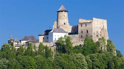 Panorama mesta Stará Ľubovňa s hradom