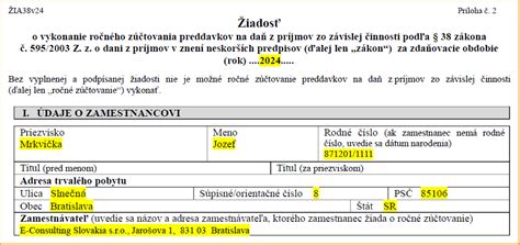 Formulár na zúčtovanie dotácie