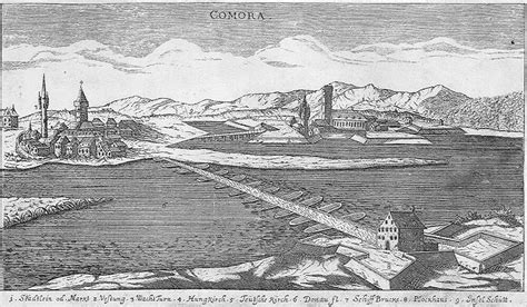 Panoramatický pohľad na Komárno s dominantou pevnosti