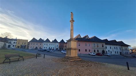 Historické centrum Spišskej Novej Vsi s ulicou Letnou